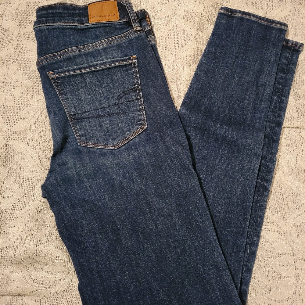 American Eagle High Rise Jeggings 8L